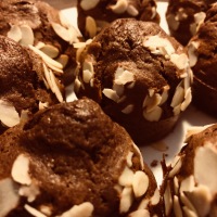 Les Muffins Choco-Amandes d’Audrey